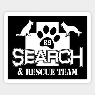 K9 Search & Rescue Sticker